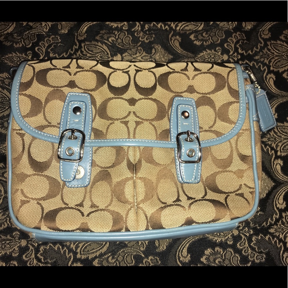 Coach Leather Crossbody Handbag